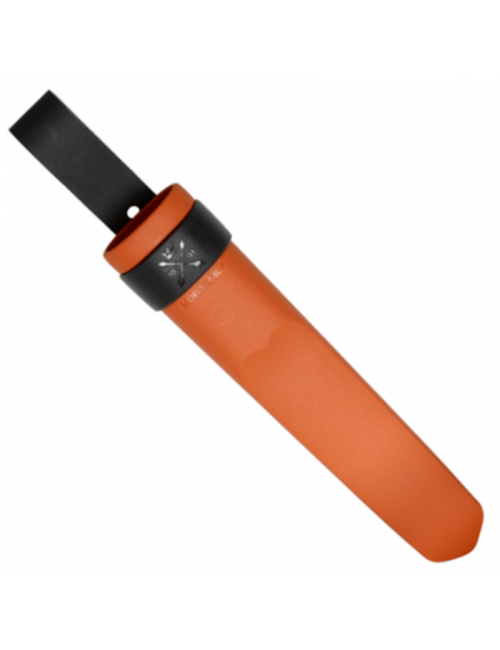 Mora survival knife Kansbol Burnt Orange with polymer sheath-Orange
