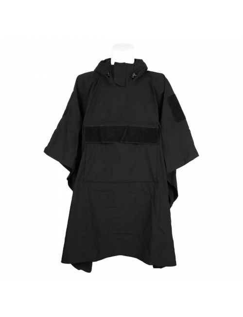 101 Inc poncho Outbreak-Taglia unica-Soft Shell-Nero