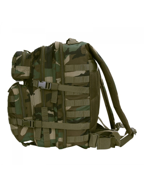 101 Inc Sac à dos de montagne 45 litres modèle US Army - Camouflage Woodland