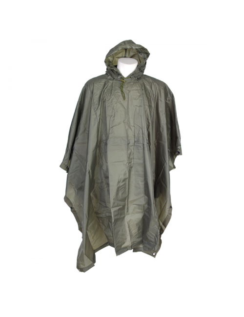 Poncho Fostex Ripstop-talla única-verde