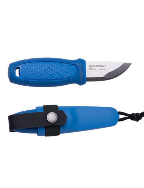 Mora Überlebensmesser Eldris Neck Knife Sandvik Stahl-blau