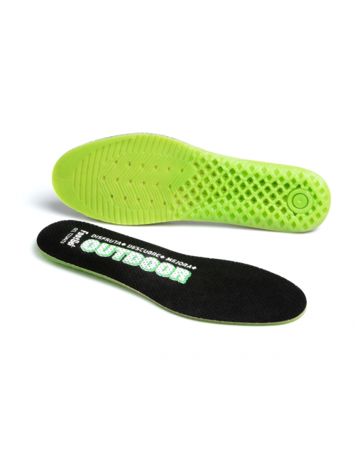 Plantillas Footgel Trekking al aire libre-Eucalipto-verde