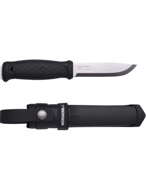 Mora sopravvivenza coltello Garberg con Multi Mount Molle compatibile-Nero