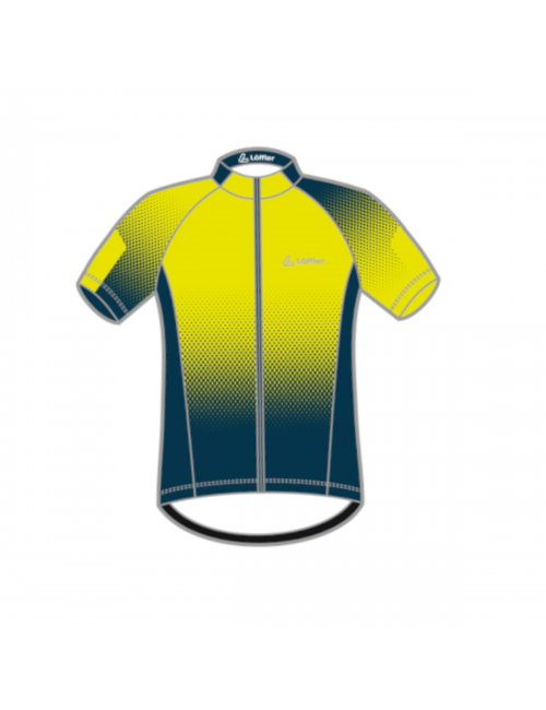 Loeffler fietsshirt korte mouwen M Bike Jersey FZ Dusty Mid - Geel
