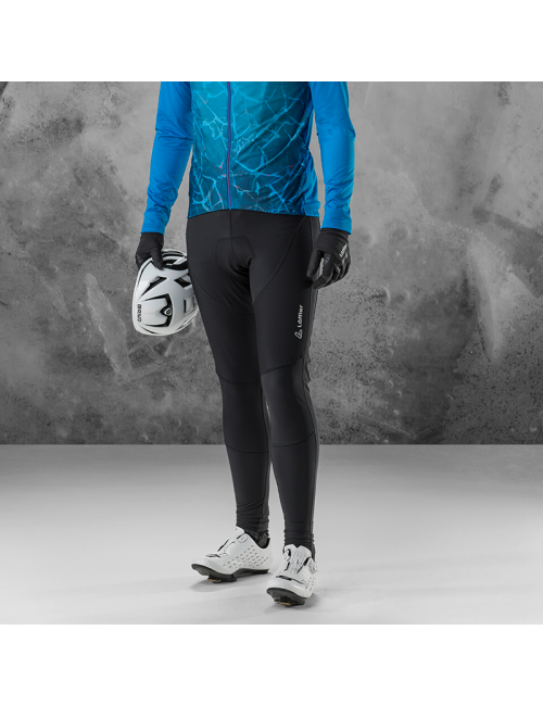 Löffler Radhose lang M Trägerhose Hotbond® RF Gel Für Herren-Schwarz
