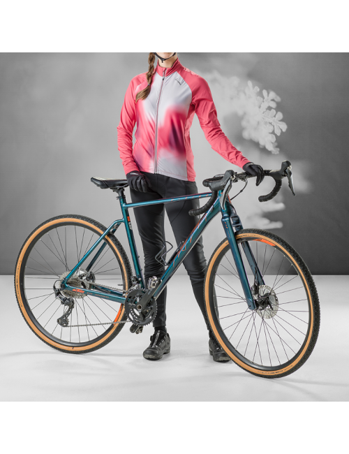 Loeffler fietsbroek lang W Bike Bib Tights WS Elastic voor dames - Zwart