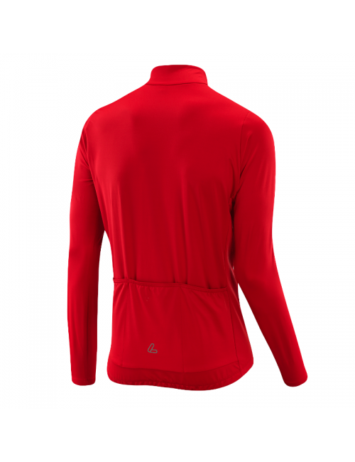 Loeffler cycling shirt long sleeve M Bike L/s Jersey Messenger Mid-Red