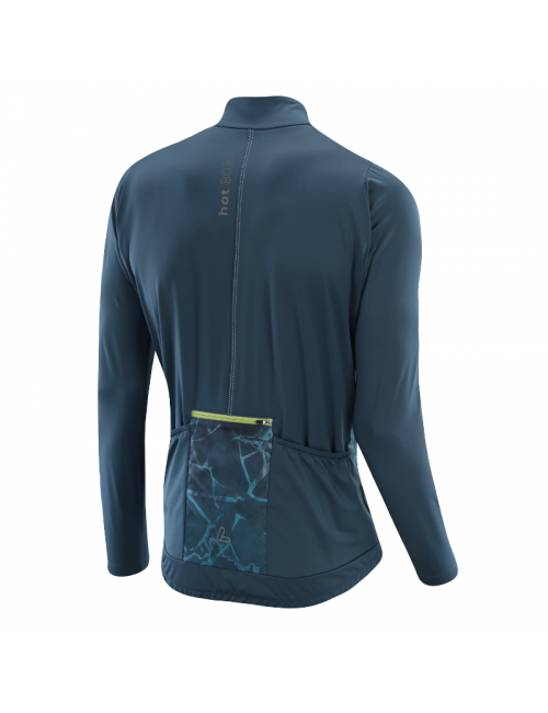 Loeffler manica lunga ciclismo camicia M Bike L / s jersey Crush HOTBOND ® RF-Blu