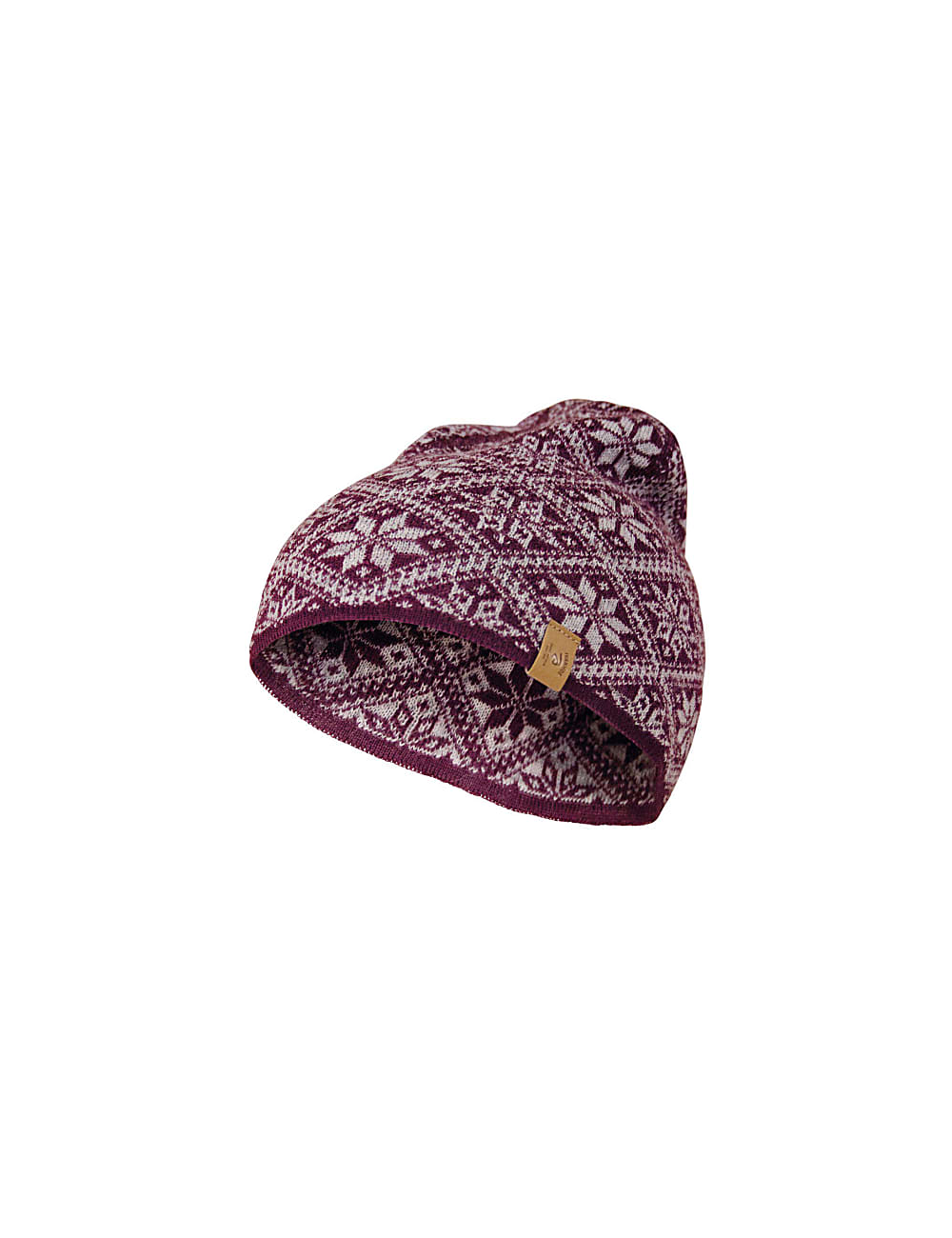 Ivanhoe cappello lavorato a maglia di lana Freya Cavolo rosso - taglia unica-rosso