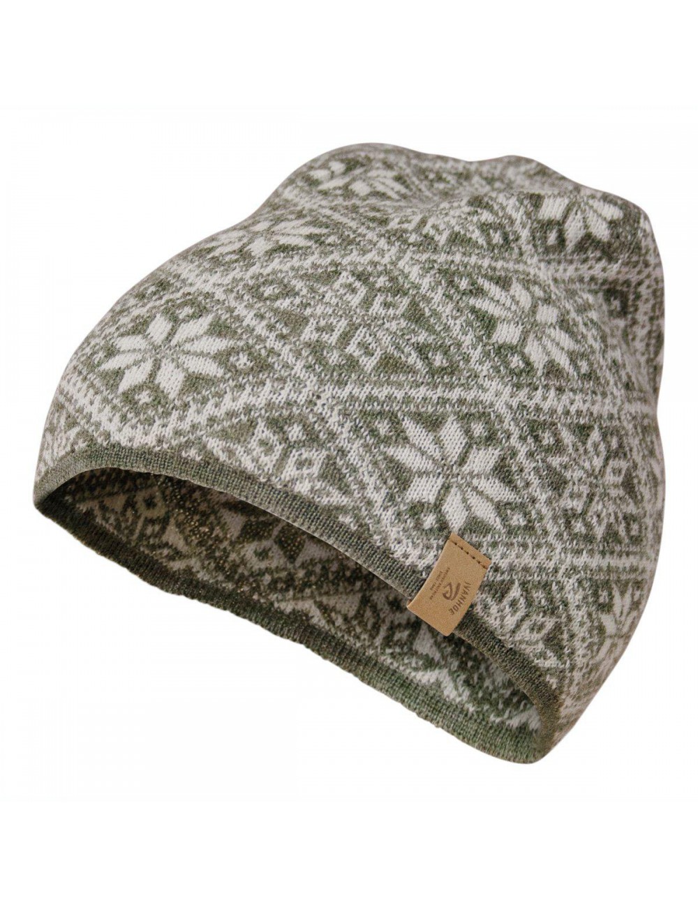 Ivanhoe Strickmütze aus Wolle Freya Lichen Grün - Einheitsgröße - grün