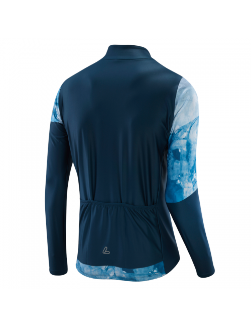 Loeffler cycling jersey long sleeves M Bike L/s jersey Floes-Blue