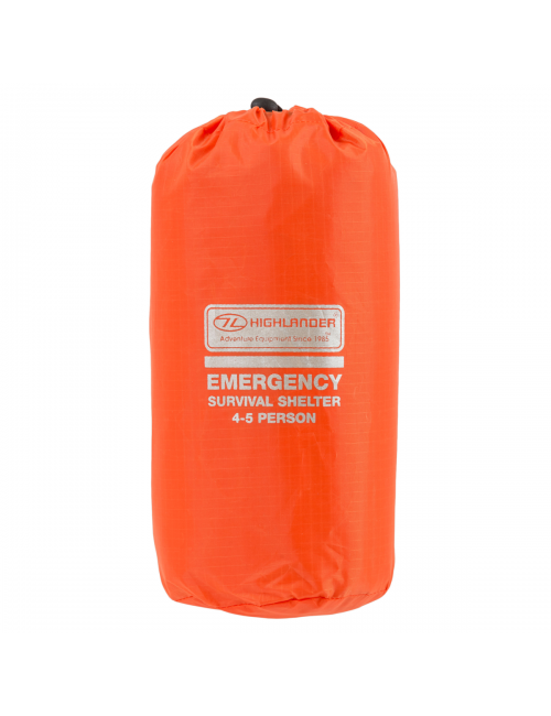 Tienda de emergencia Highlander Refugio de Supervivencia de Emergencia para 4-5 personas-Naranja