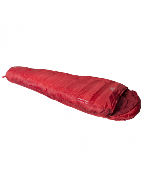 Highlander Mumienschlafsack Sleepline 350 Mumie 4°C-Rot