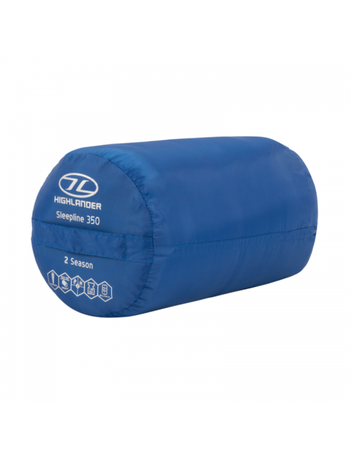 Highlander Mumienschlafsack Sleepline 350 Mumie 4°C-Blau
