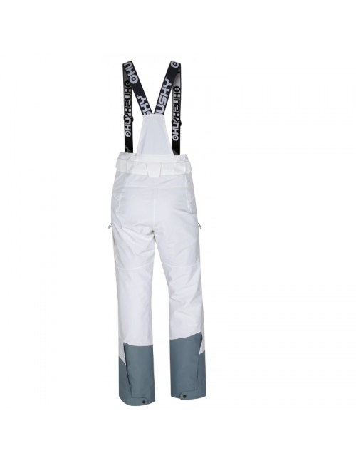 Husky pantaloni da sci per donna Gilep L Stretch 15.000 membrana-Bianco