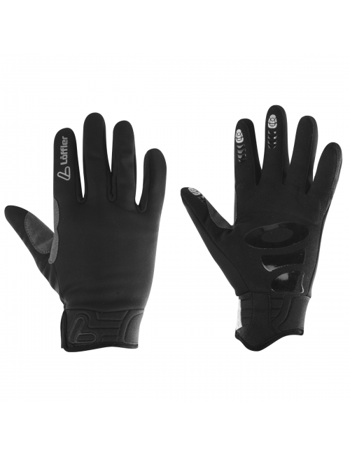 Löffler Handschuhe Handschuhe WS Warm - Softshell-Gore-Tex-Schwarz