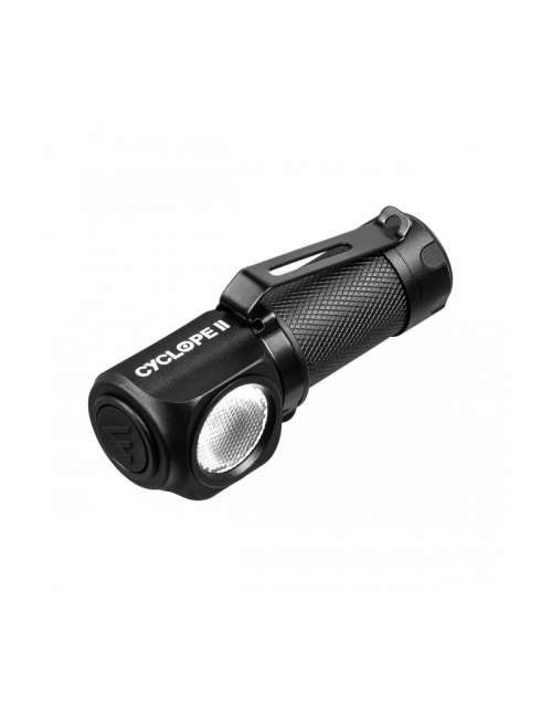 Mactronic faro Cyclope II ad alta potenza - 600 lumen-Nero