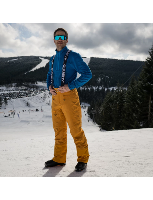 Husky skibroek voor heren Gilep M Stretch 15.000 membraan  - Zwart