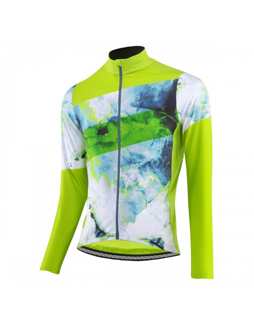 Maillot cycliste Loeffler manches longues Maillot M Bike L/s Floes-Vert