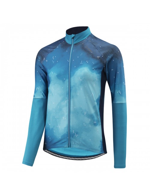Löffler Radsport Langarmshirt w bike L / s Trikot Vapor Damen-Blau