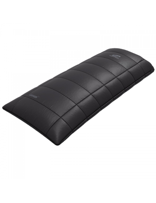 Couverture de sac de couchage d'extérieur Hannah modèle Lodger 100 left -1°C-Gris
