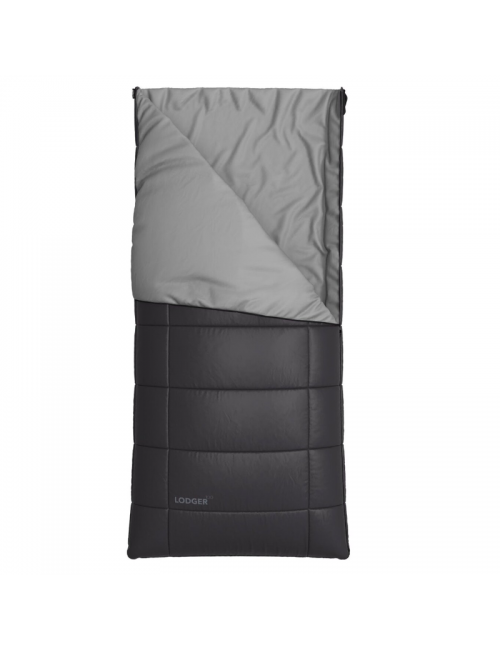 Coperta Hannah outdoor sacco a pelo modello Lodger 100 sinistra -1°C-Grigio