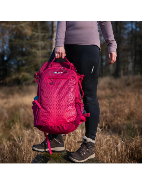 Zaino Husky Campus 30 litri-design moderno-Rosa