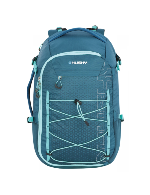Husky zaino Crewtor 30 litri-a tutto tondo e resistente-Turchese