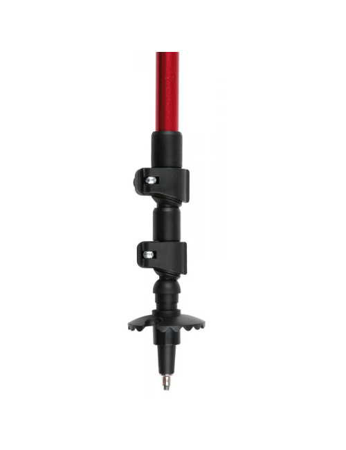Bâtons de marche Husky (set) trekking Scaup 3 pièces Flip-lock-Rouge