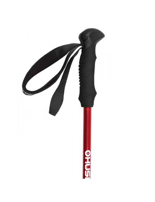 Bâtons de marche Husky (set) trekking Scaup 3 pièces Flip-lock-Rouge