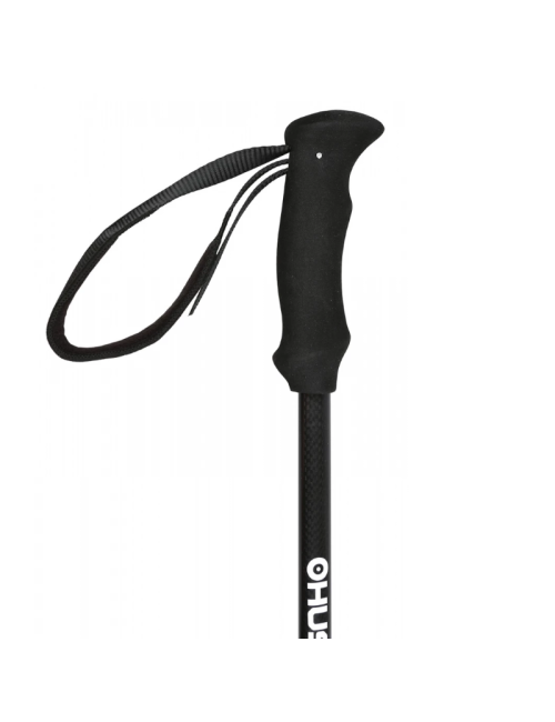 Husky bastoni da passeggio (set) trekking Siris carbon Flip-lock-Nero