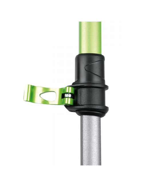 Husky bastoni da passeggio (set) trekking Spurf 3 pezzi Flip-lock-Verde