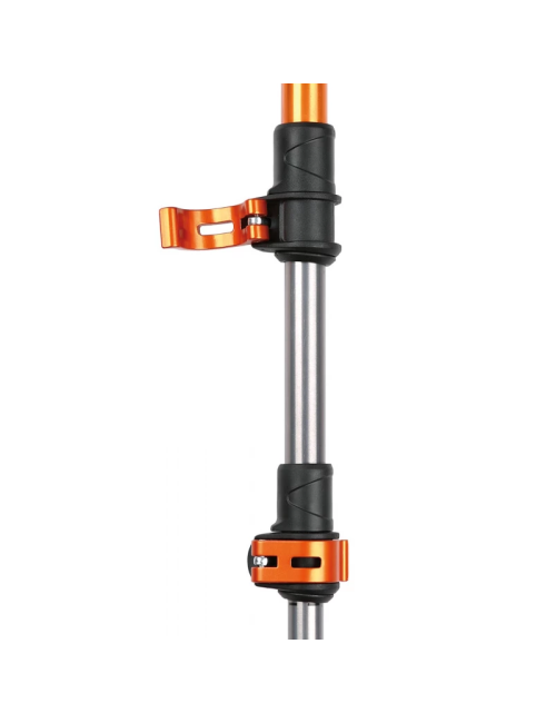 Bâtons de marche Husky (set) trekking Cigogne 3 pièces Flip-lock-Orange