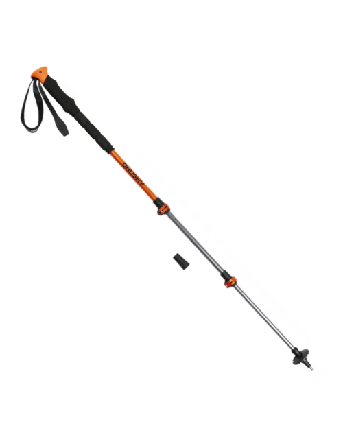Husky bastoni da passeggio (set) trekking Cicogna 3 pezzi Flip-lock-Arancione
