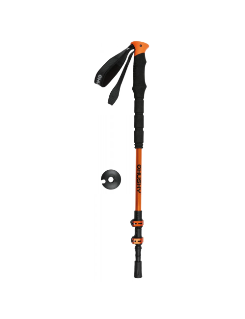 Husky bastoni da passeggio (set) trekking Cicogna 3 pezzi Flip-lock-Arancione