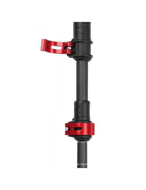 Husky bastoni da passeggio (set) Trekking Sones carbon Flip-lock-Nero