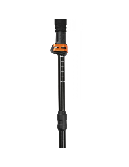 Husky wandelstokken (set) Trekking Scrod vouwbaar Flip-lock - Zwart