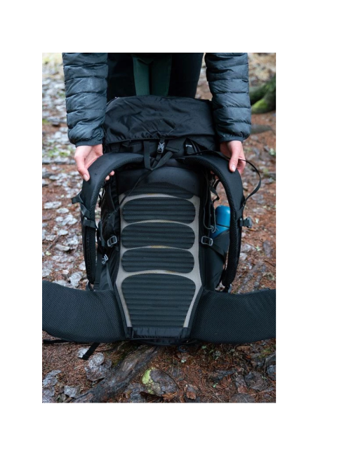 Husky Rucksack Rony neuer Ultraleichter Rucksack 50 Liter - Schwarz