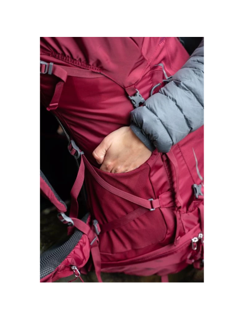 Zaino Husky Rony nuovo Zaino ultraleggero 50 litri-Rosso