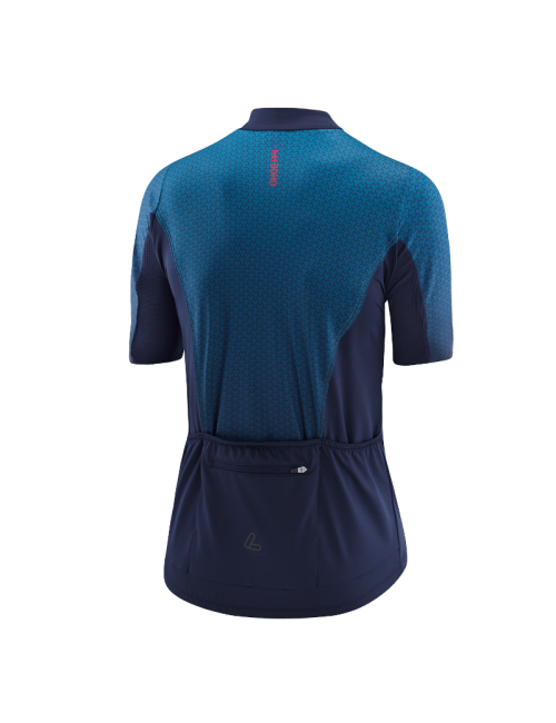 Loeffler manica corta M Bike Jersey FZ Flux HOTBOND ® RF-Blu