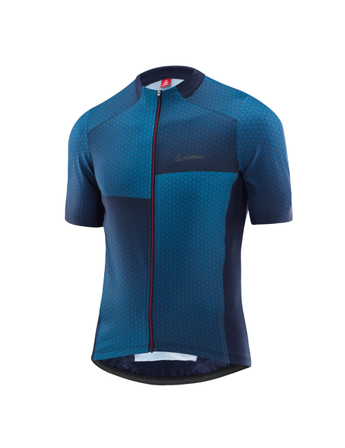 Löffler Kurzarm M Radtrikot FZ Flux HOTBOND ® RF - Blau