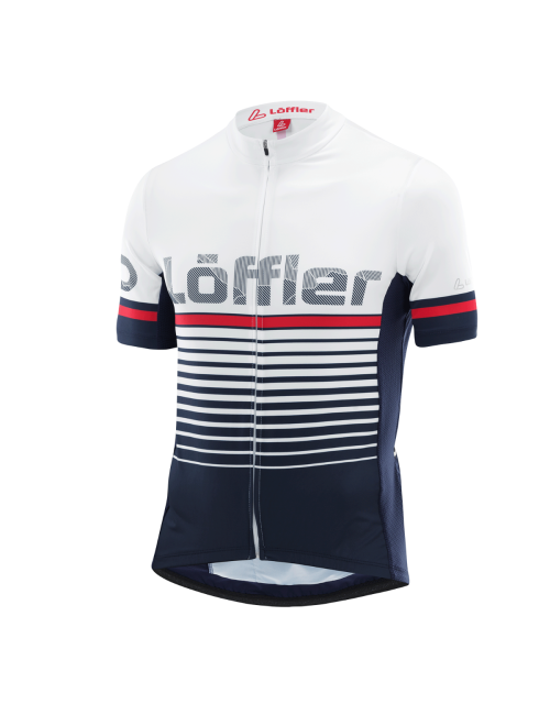 Maillot de ciclismo M de manga corta Loeffler FZ Messenger 23-Azul