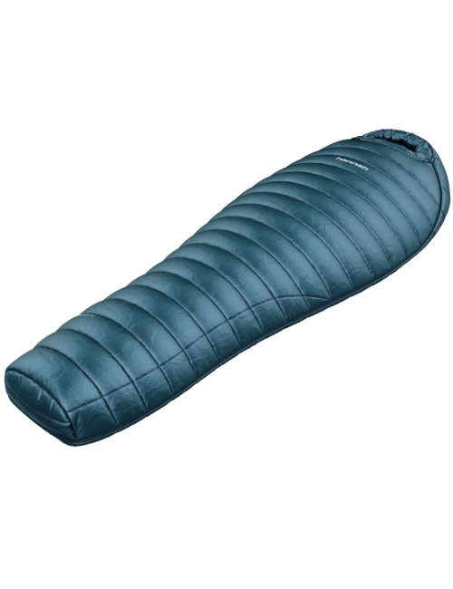 Hannah mummyslaapzak Loft 250 Legion Blue 195L lichtgewicht dons -8°C - Blauw-8°C - Blauw