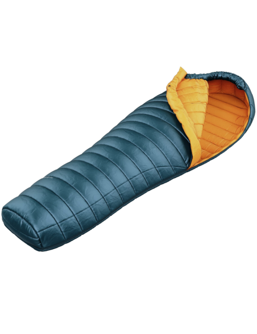 Hannah mummyslaapzak Loft 250 Legion Blue 195L lichtgewicht dons -8°C - Blauw-8°C - Blauw