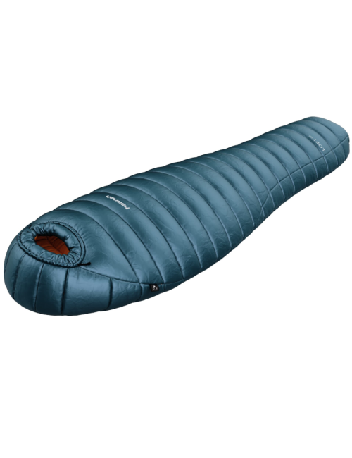 Hannah mummyslaapzak Loft 250 Legion Blue 195L lichtgewicht dons -8°C - Blauw-8°C - Blauw
