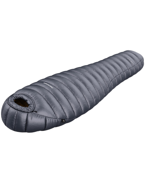 Hannah mummy sleeping bag Loft 400 Ebony 185l lightweight down -17°C-Grey
