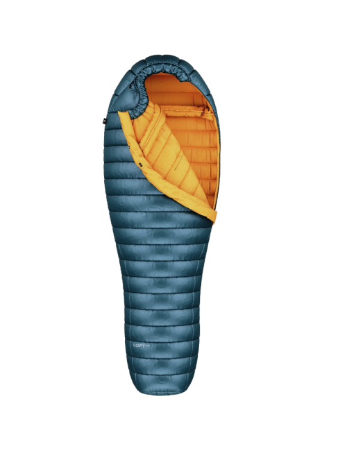 Hannah mummysleeping bag Loft 400 Legion Blue 185l lightweight down -17°C-Blue