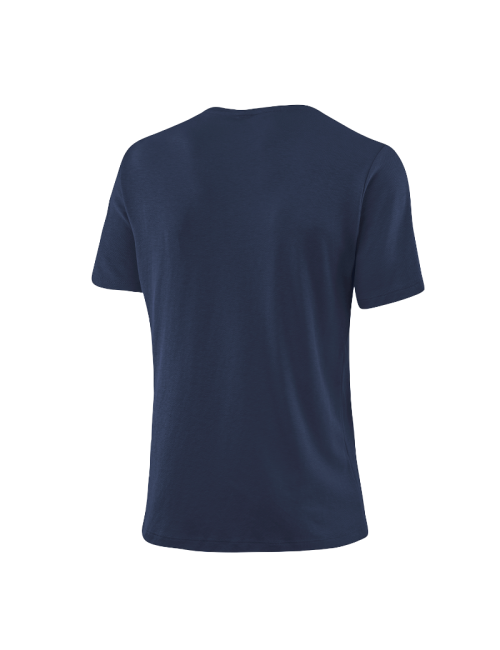 Loeffler short sleeve shirt m Printshirt L50 Transtex ® single CF-Blue
