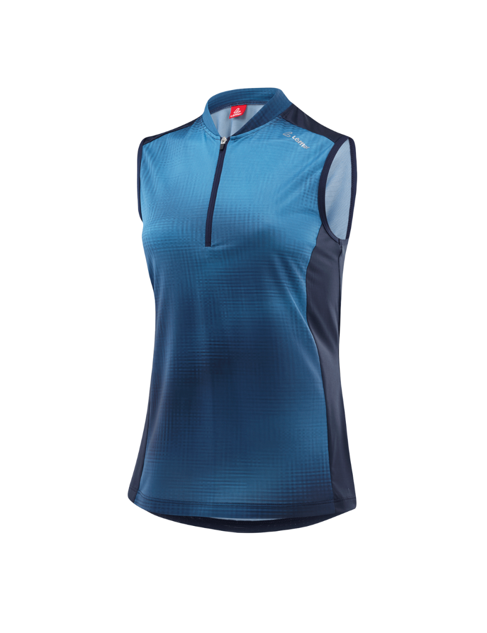 Loeffler chemise cycliste sans manches chemise W bike sans manches HZ Cielo-Bleu