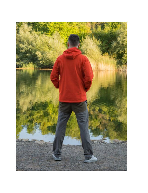 Pantalones Husky para exteriores Klass M W22-pantalones de senderismo softshell elásticos-Negro